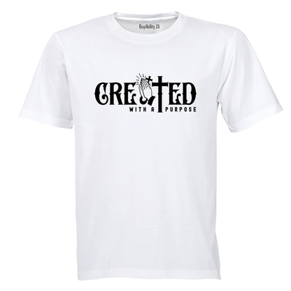 Created With A Purpose - Adults - T-Shirt