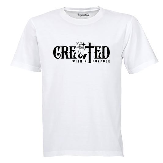 Created With A Purpose - Adults - T-Shirt