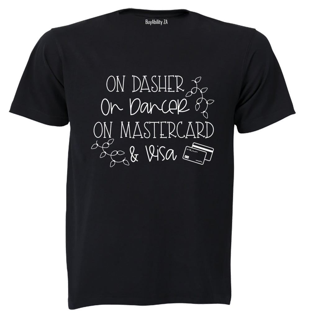 Credit Cards - Christmas - Adults - T-Shirt