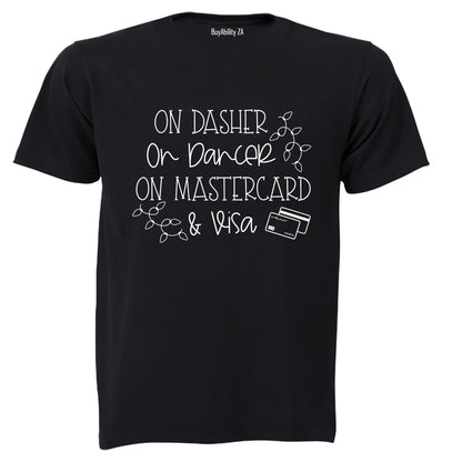 Credit Cards - Christmas - Adults - T-Shirt