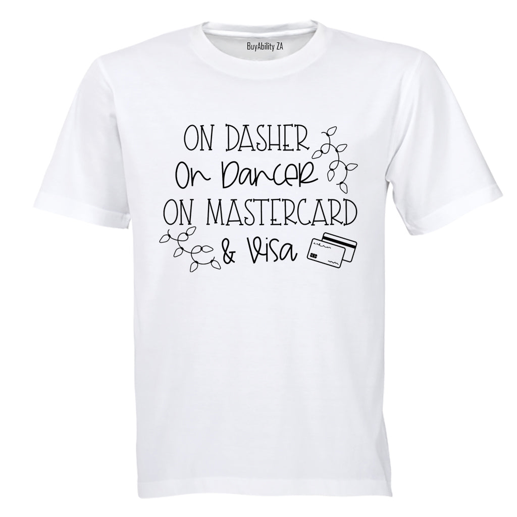 Credit Cards - Christmas - Adults - T-Shirt