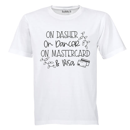 Credit Cards - Christmas - Adults - T-Shirt
