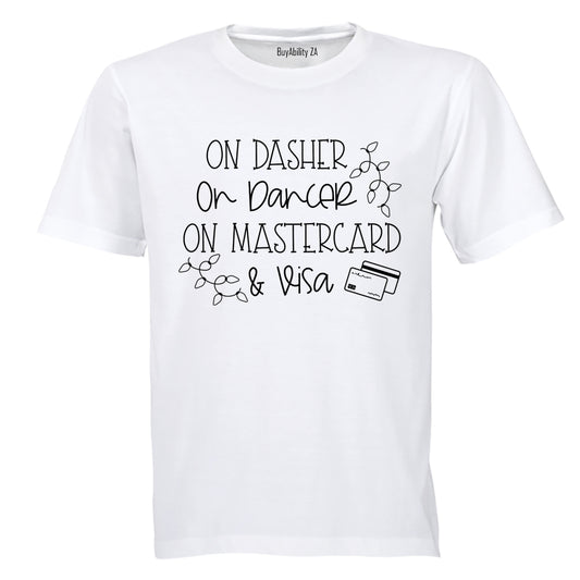Credit Cards - Christmas - Adults - T-Shirt