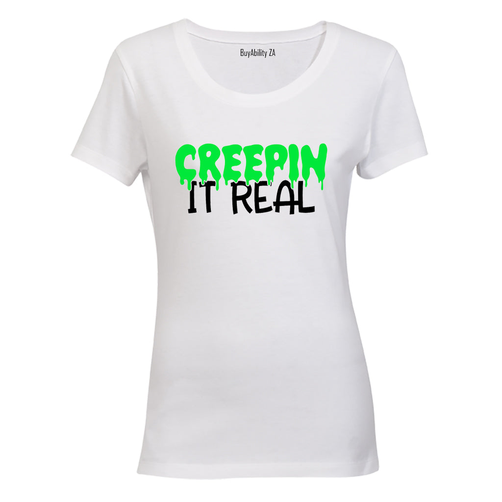 Creepin' It Real - Halloween - Ladies - T-Shirt