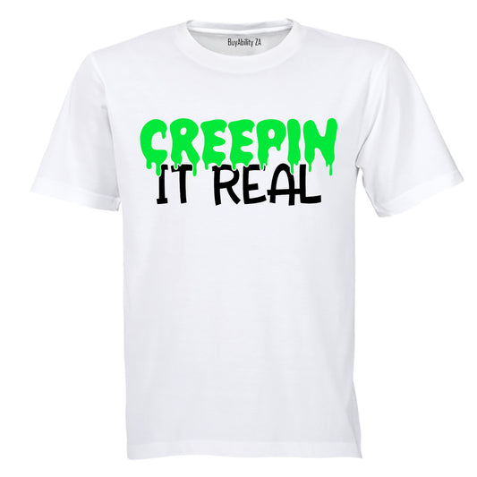 Creepin' It Real - Halloween - Kids T-Shirt