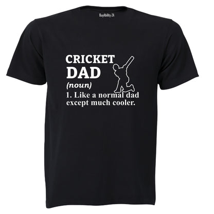Cricket Dad - Adults - T-Shirt