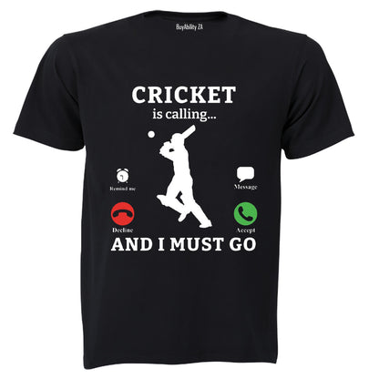 Cricket is Calling - Adults - T-Shirt - BuyAbility South Africa