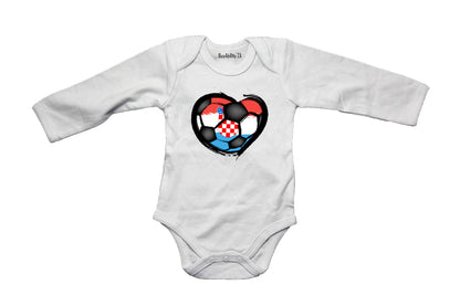 Croatia - Soccer Inspired - Baby Grow