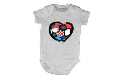 Croatia - Soccer Inspired - Baby Grow