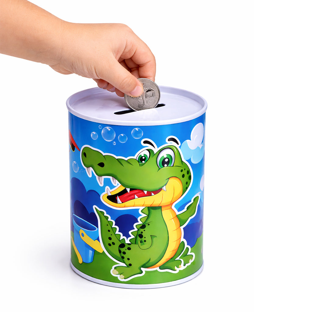 Kids Crocodile Money Tin - BuyAbility
