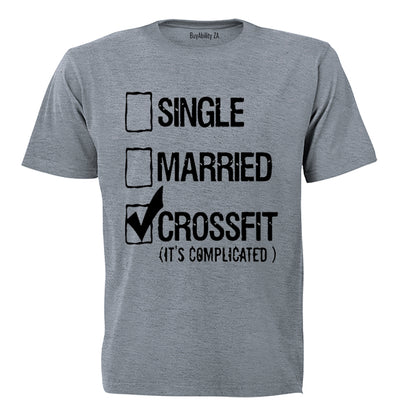 Crossfit - It's Complicated - Adults - T-Shirt