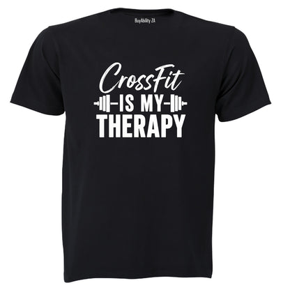 Crossfit Is My Therapy - Adults - T-Shirt - BuyAbility South Africa