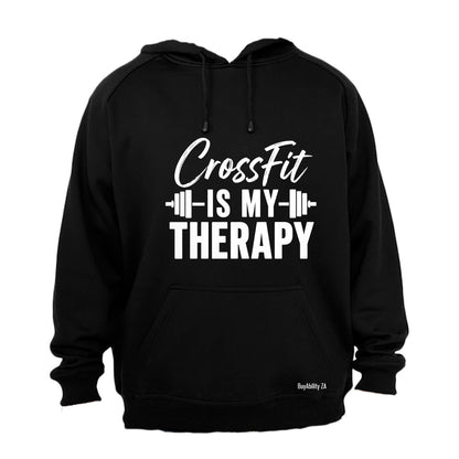 Crossfit Is My Therapy - Hoodie - BuyAbility South Africa