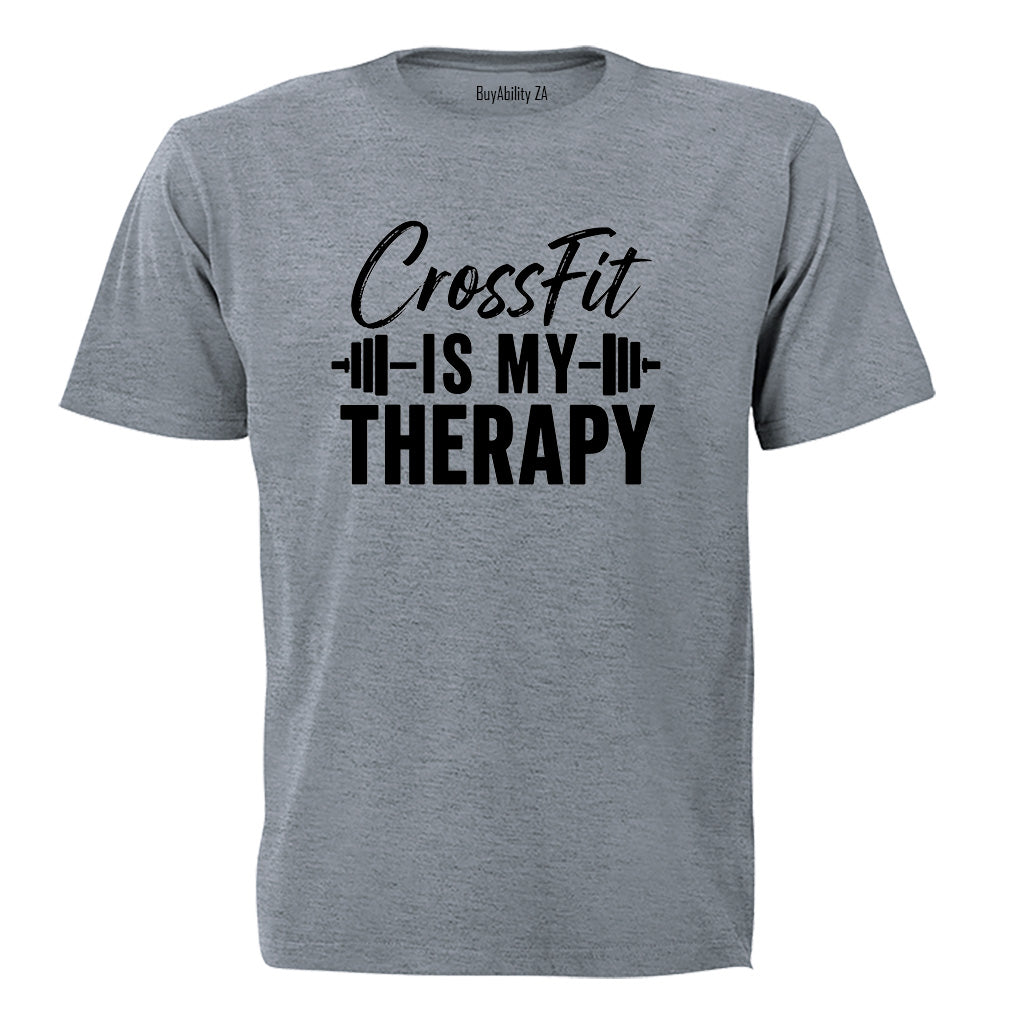 Crossfit Is My Therapy - Adults - T-Shirt - BuyAbility South Africa