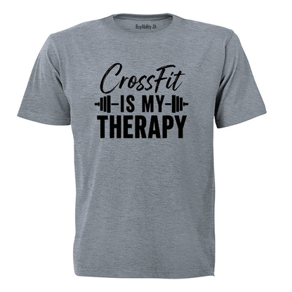 Crossfit Is My Therapy - Adults - T-Shirt - BuyAbility South Africa