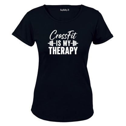 Crossfit Is My Therapy - Ladies - T-Shirt - BuyAbility South Africa