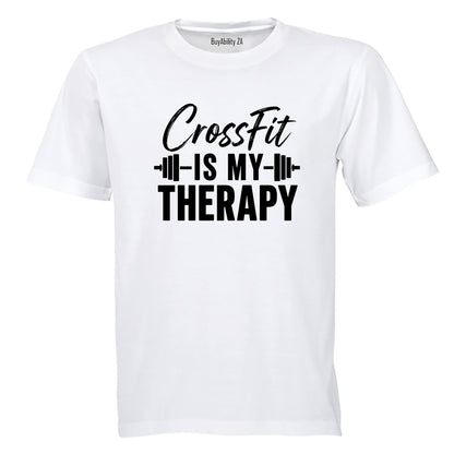 Crossfit Is My Therapy - Adults - T-Shirt - BuyAbility South Africa