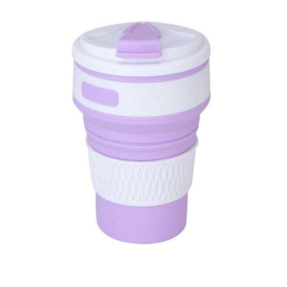 350ml Collapsible Leak Proof Travel Silicone Coffee Cup - BuyAbility