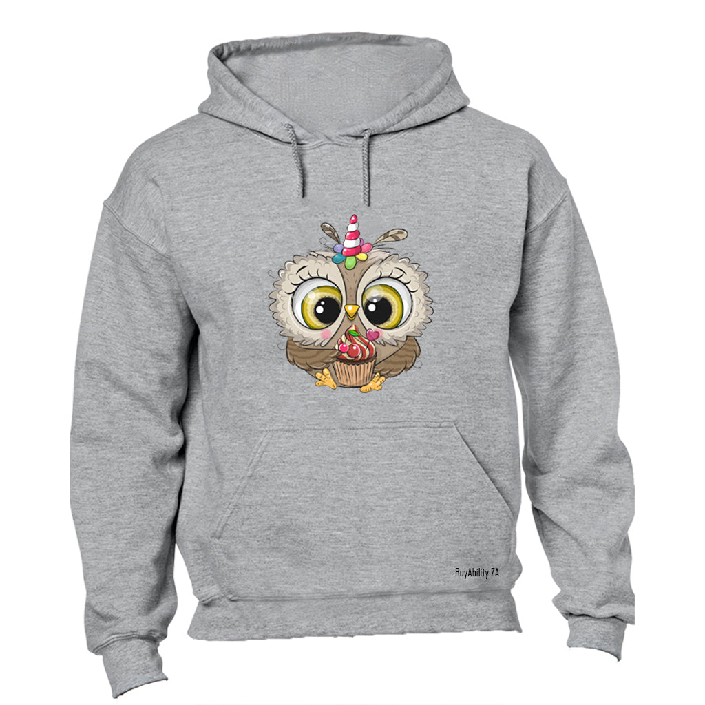 Cupcake Owl - Hoodie