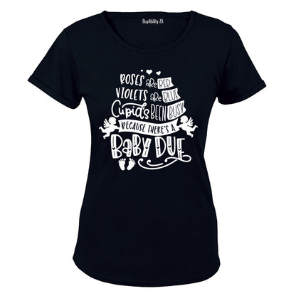 Cupid's Been Busy - Ladies - T-Shirt