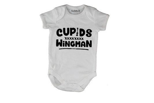 Cupid's Wingman - Valentine - Baby Grow
