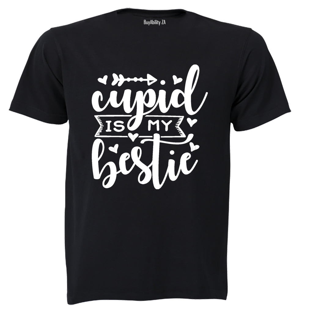 Cupid is my Bestie - Valentine - Kids T-Shirt