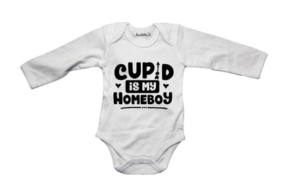 Cupid is my Homeboy - Valentine - Baby Grow
