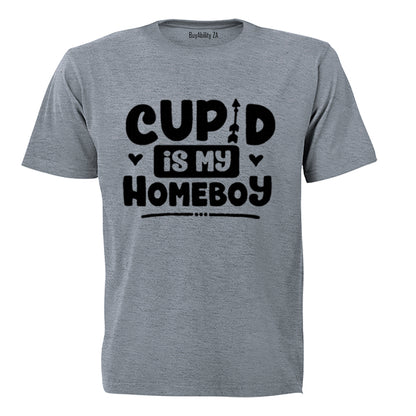 Cupid is my Homeboy - Valentine - Kids T-Shirt