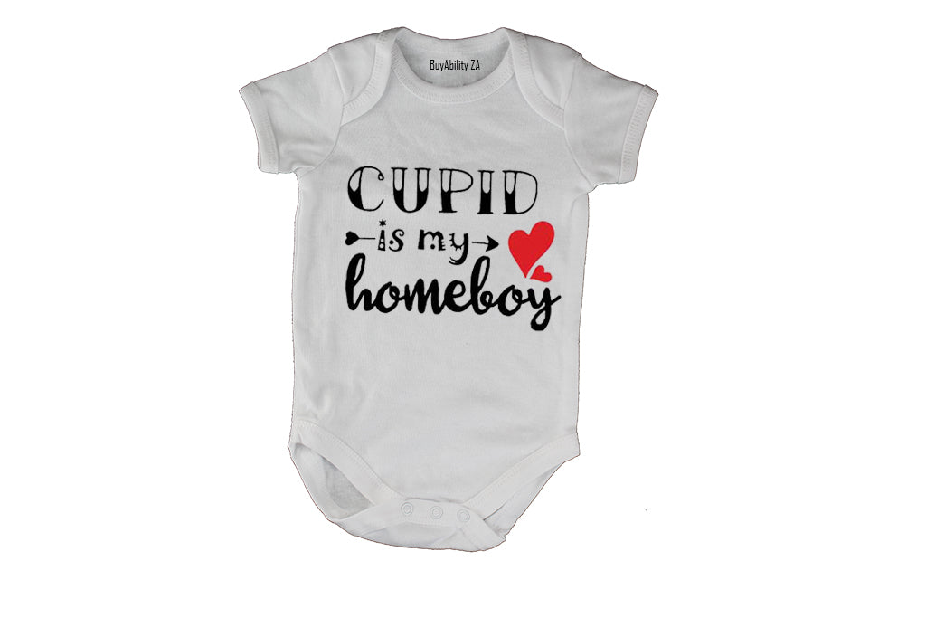 Cupid is my Homeboy - Baby Grow