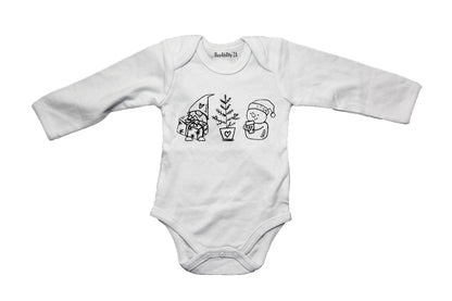Cute Christmas Friends - Baby Grow