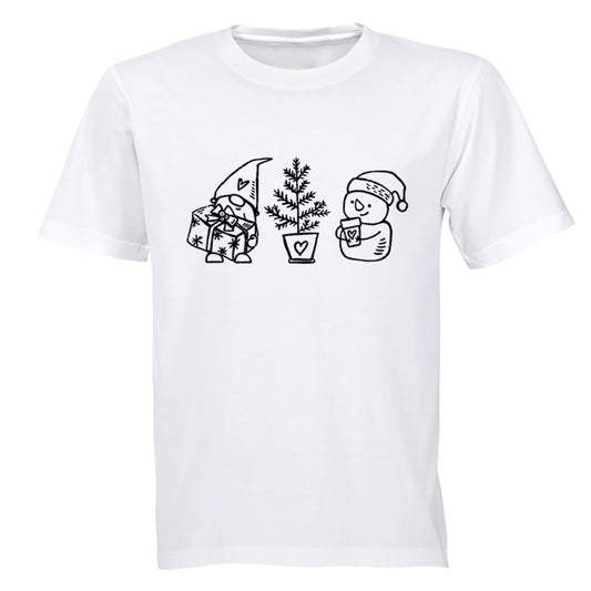 Cute Christmas Friends - Kids T-Shirt - BuyAbility South Africa
