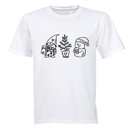 Cute Christmas Friends - Kids T-Shirt - BuyAbility South Africa