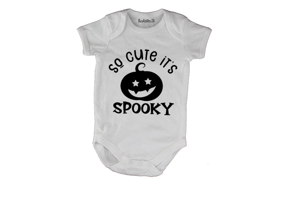 So Cute, It's Spooky - Halloween - Baby Grow
