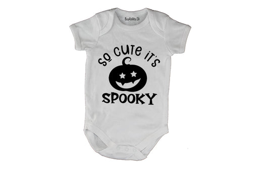 So Cute, It's Spooky - Halloween - Baby Grow