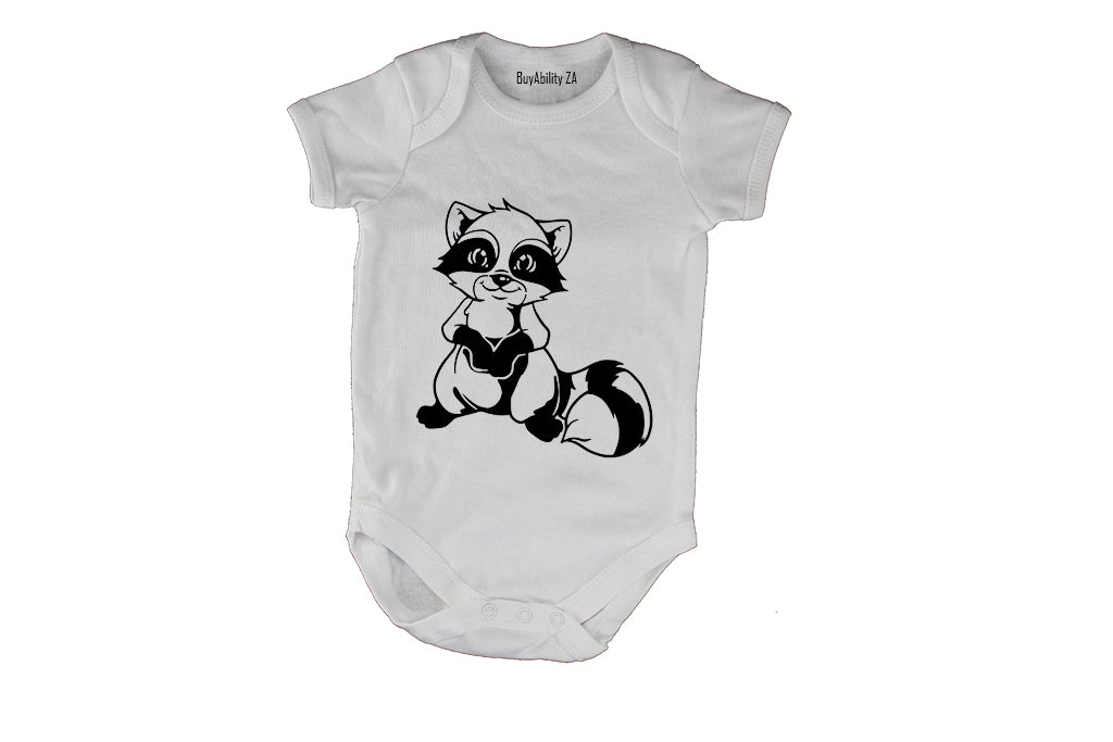 Cute Raccoon - Baby Grow