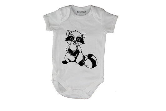 Cute Raccoon - Baby Grow