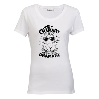 Cute . Smart. Dramatic - Ladies - T-Shirt - BuyAbility South Africa