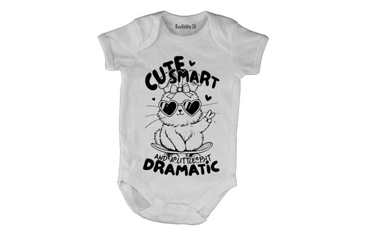 Cute . Smart. Dramatic - Baby Grow - BuyAbility South Africa