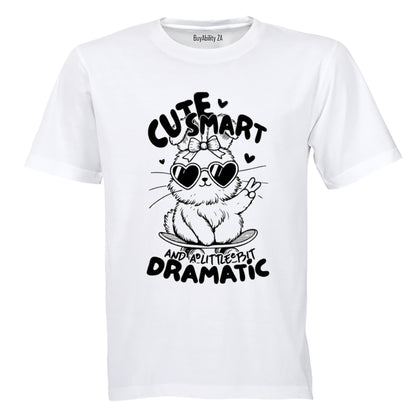 Cute . Smart. Dramatic - Kids T-Shirt - BuyAbility South Africa