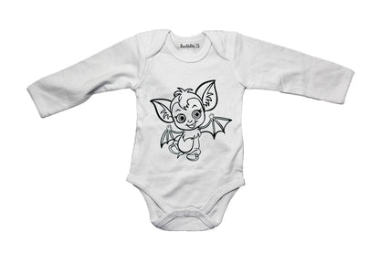 Cute Bat - Halloween - Baby Grow