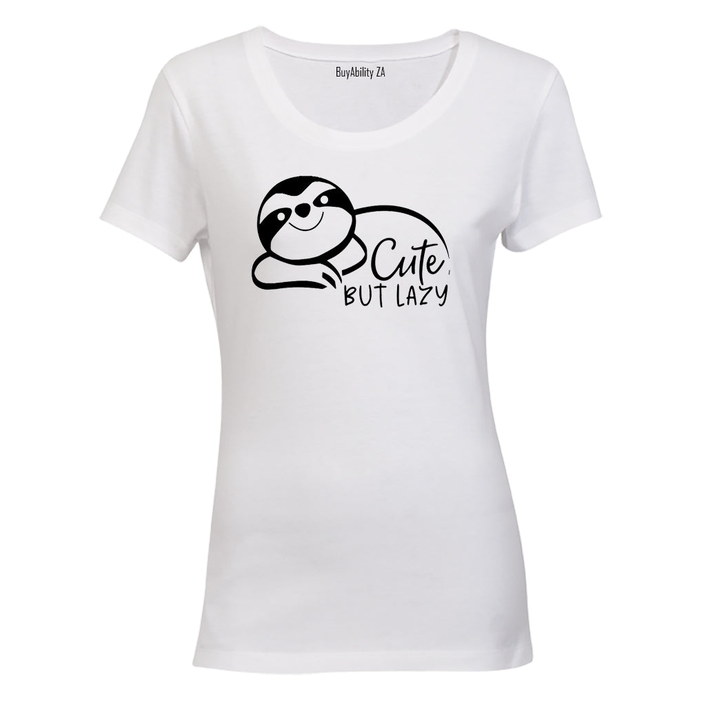 Cute But Lazy - Ladies - T-Shirt