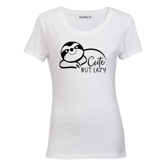 Cute But Lazy - Ladies - T-Shirt