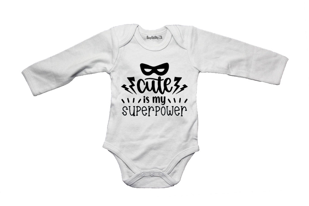 Cute is my Super Power - Baby Grow