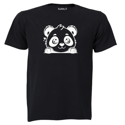 Cute Peeking Panda - Kids T-Shirt - BuyAbility South Africa