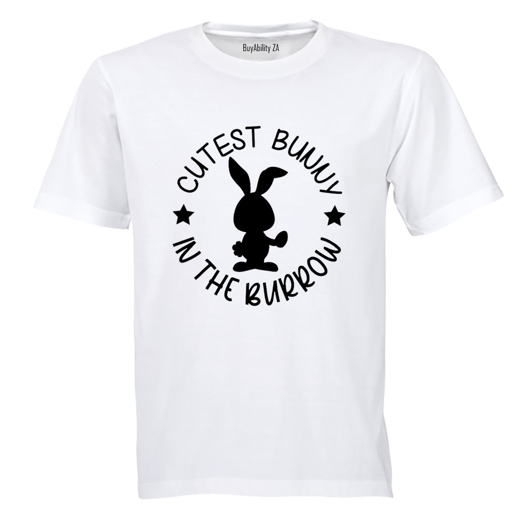 Cutest Bunny In The Burrow - Easter - Kids T-Shirt