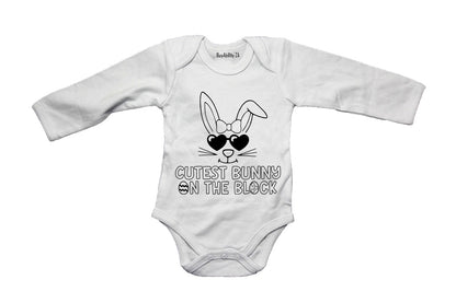 Cutest Bunny on the Block - Easter - Baby Grow