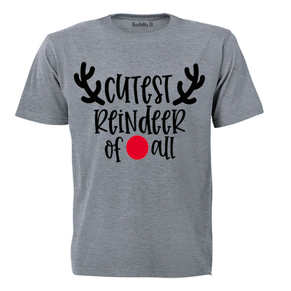 Cutest Reindeer of All - Christmas - Kids T-Shirt