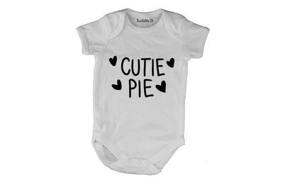 Cutie Pie - Hearts - Baby Grow