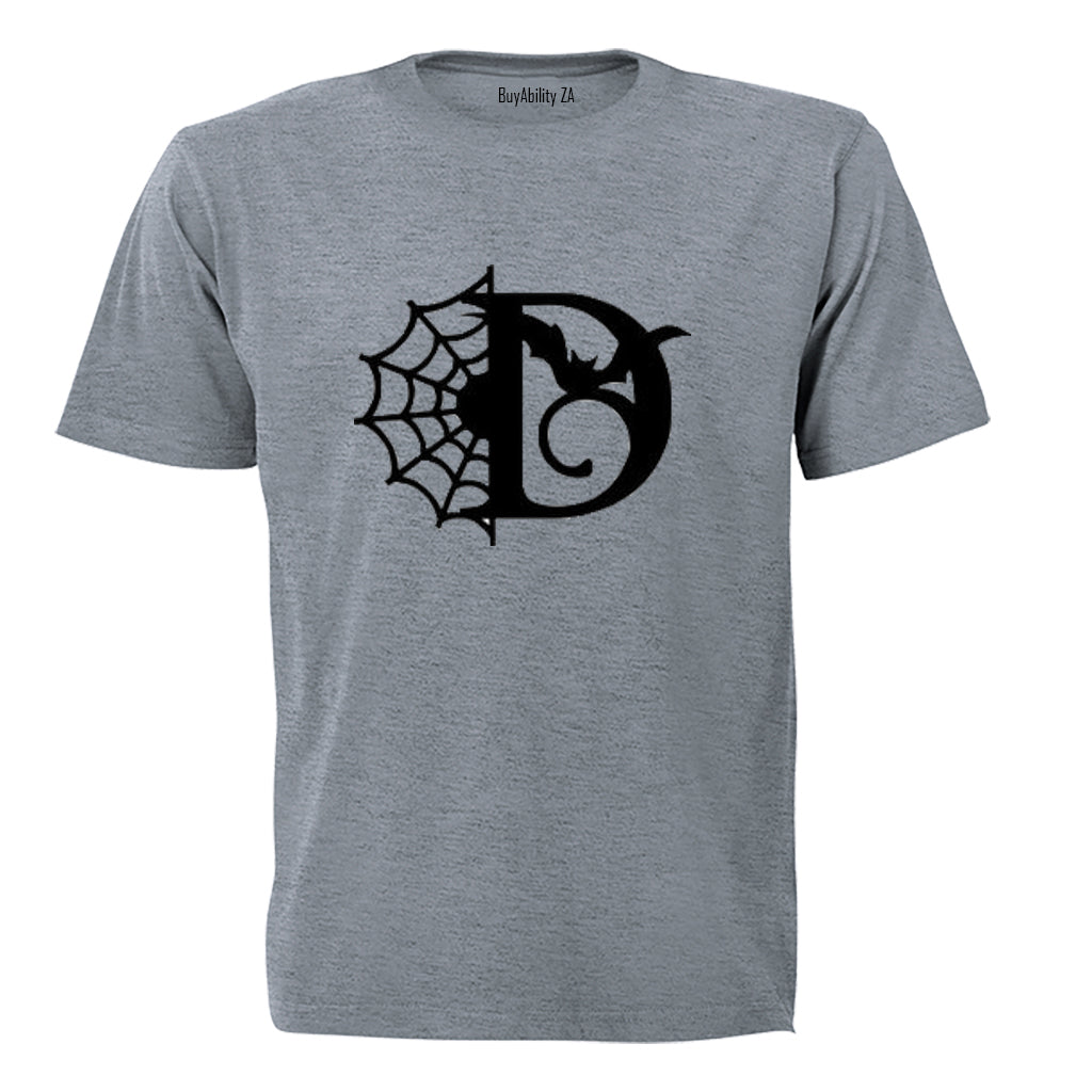 D - Halloween Spiderweb - Kids T-Shirt