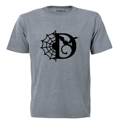 D - Halloween Spiderweb - Kids T-Shirt